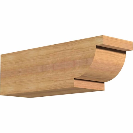 Ekena Millwork Alpine Smooth Rafter Tail, Western Red Cedar, 5 1/2"W x 6"H x 18"L RFT06X06X18ALP00SWR